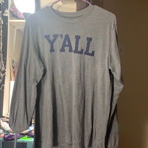 Y’ALL long sleeve tee